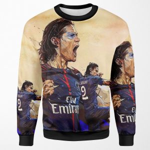 Watercolor Cavani Illustration All-over-print Unisex Sweatshirt