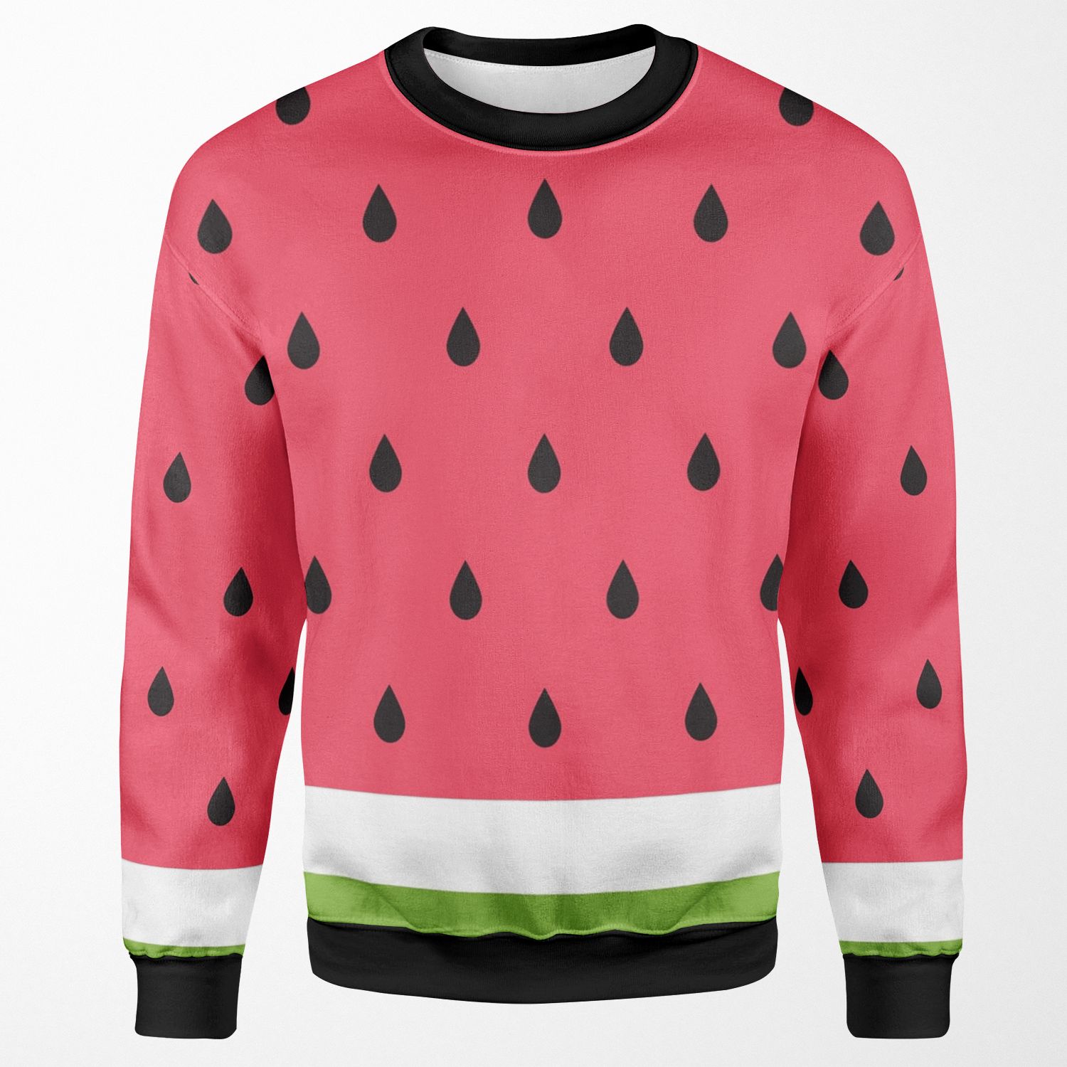 Watermelon Abstract All-over-print Unisex Sweatshirt