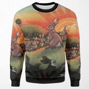 Watership Down All-over-print Unisex Sweatshirt