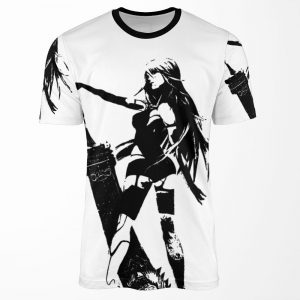 Weathered A2 Nier Automata All-over-print T-shirt