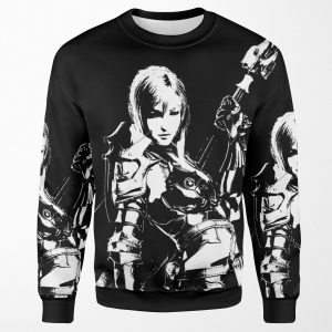 Weathered Aranea Final Fantasy Xv All-over-print Unisex Sweatshirt