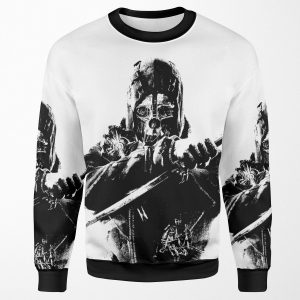Weathered Corvo Dishonored All-over-print Unisex Sweatshirt