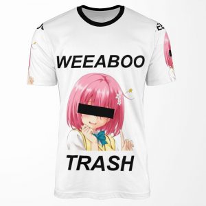 Weeaboo Trash All-over-print T-shirt