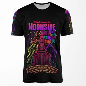Welcome To Moonside All-over-print T-shirt