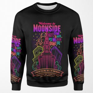 Welcome To Moonside All-over-print Unisex Sweatshirt