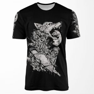 Werewolf Therewolf All-over-print T-shirt