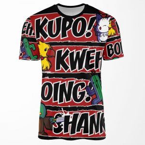 What Does The Tonberry Say All-over-print T-shirt