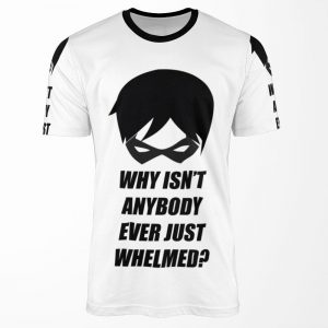 Whelmed All-over-print T-shirt