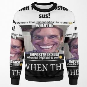 When Impostor Is Sus All-over-print Unisex Sweatshirt