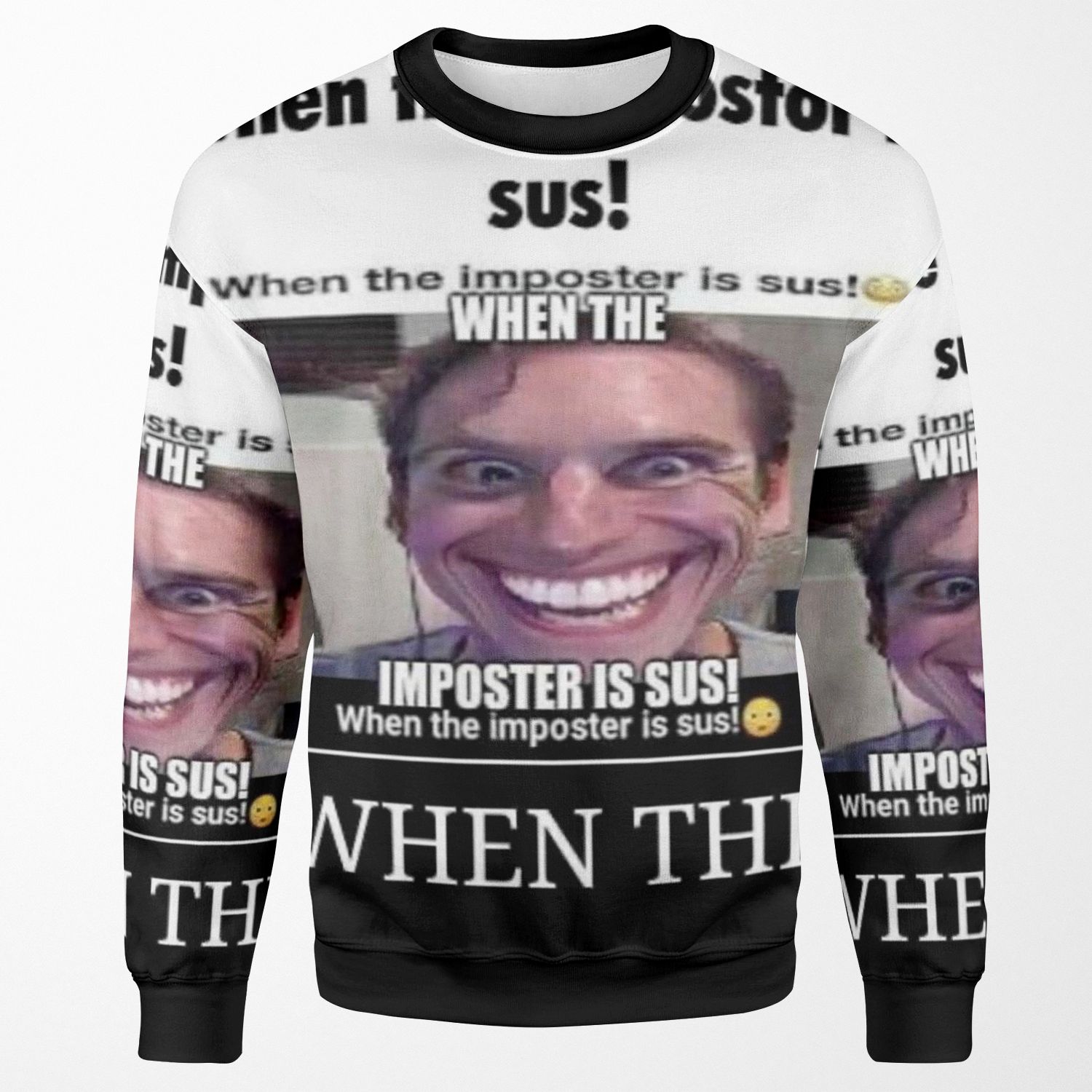 When Impostor Is Sus All-over-print Unisex Sweatshirt