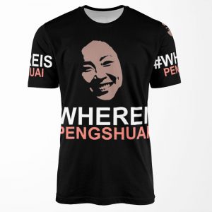 Where Is Peng Shuai All-over-print T-shirt