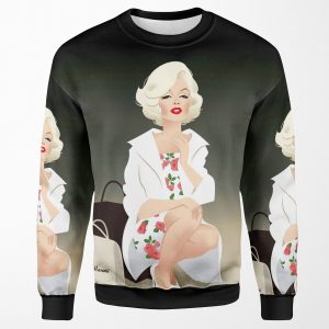 White Coat All-over-print Unisex Sweatshirt