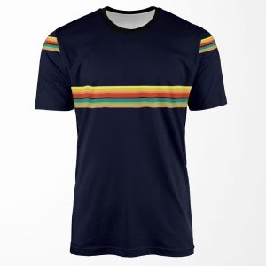 Whittaker Rainbow Doctor Shape ThirteenAll-over-print T-shirt