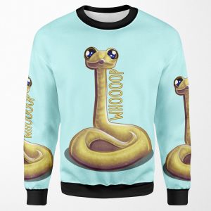 Whooping Snake All-over-print Unisex Sweatshirt