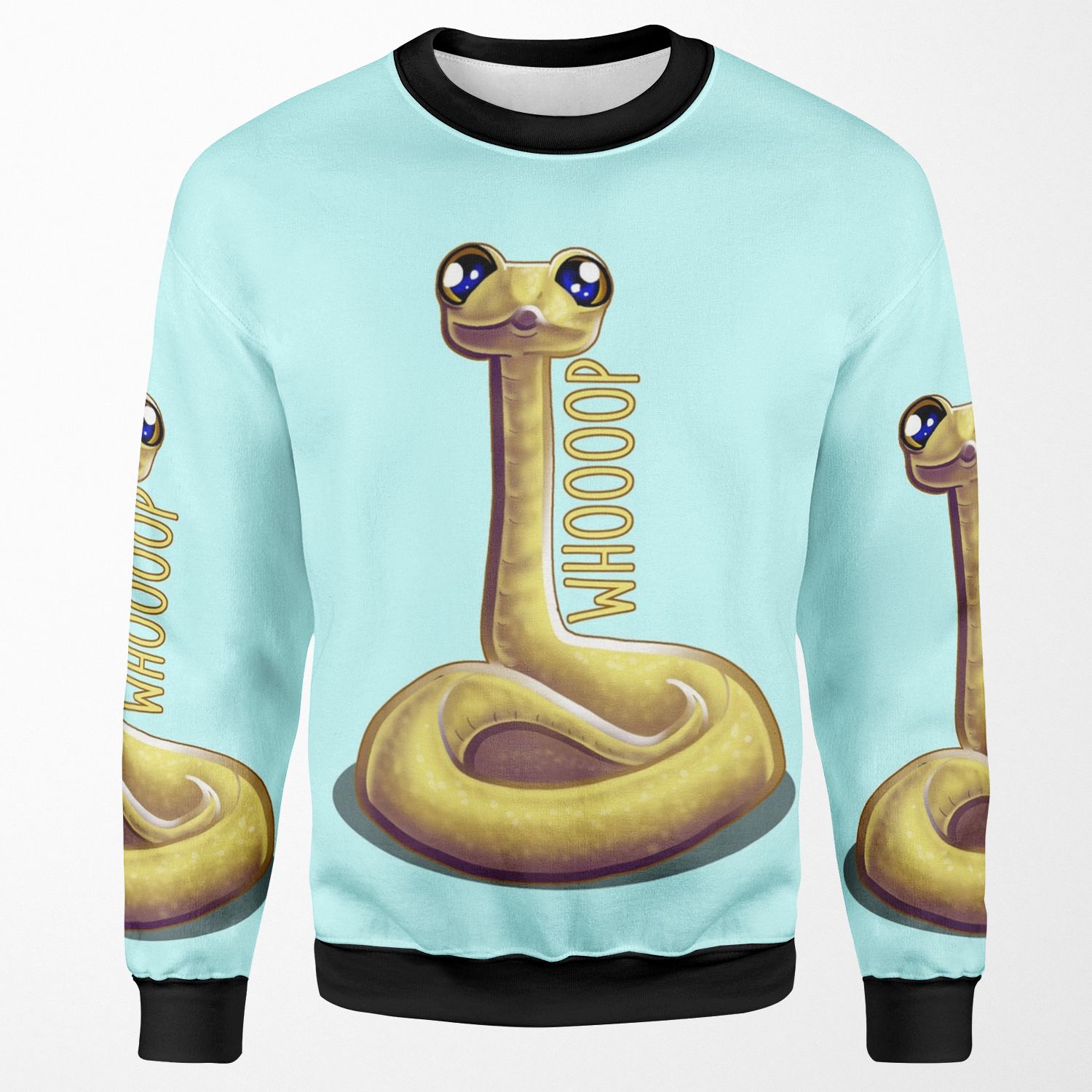 Whooping Snake All-over-print Unisex Sweatshirt