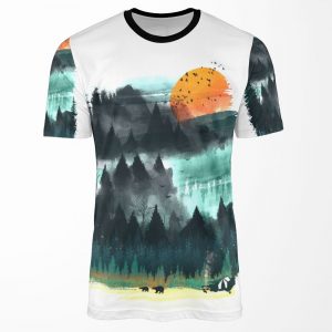 Wilderness All-over-print T-shirt