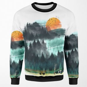Wilderness All-over-print Unisex Sweatshirt