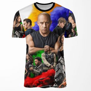 Will Come Fast And The Furious 9 Poster All-over-print T-shirt