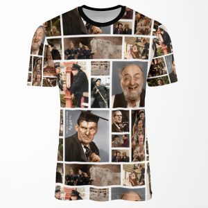 Will Hay Colourised Collage All-over-print T-shirt