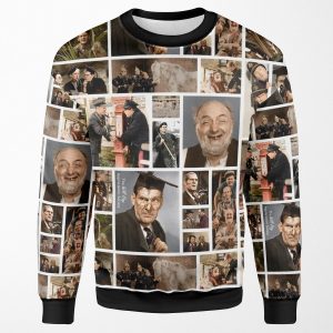 Will Hay Colourised Collage All-over-print Unisex Sweatshirt