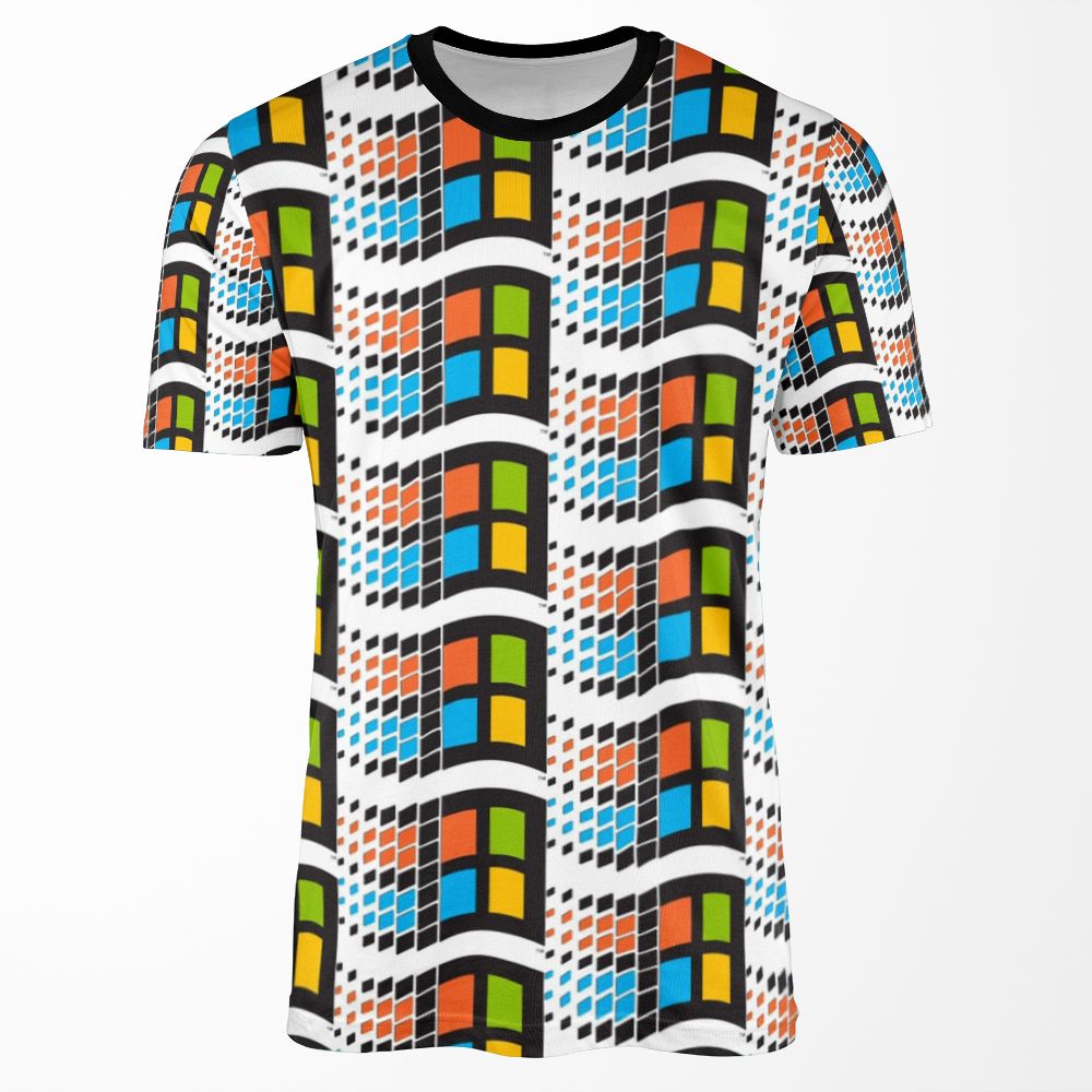 Windows 95 Logo All-over-print T-shirt