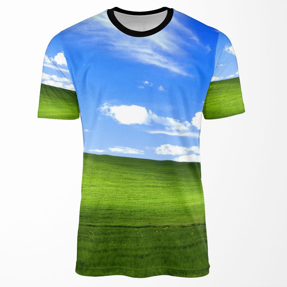 Windows Xp Wallpaper All-over-print T-shirt