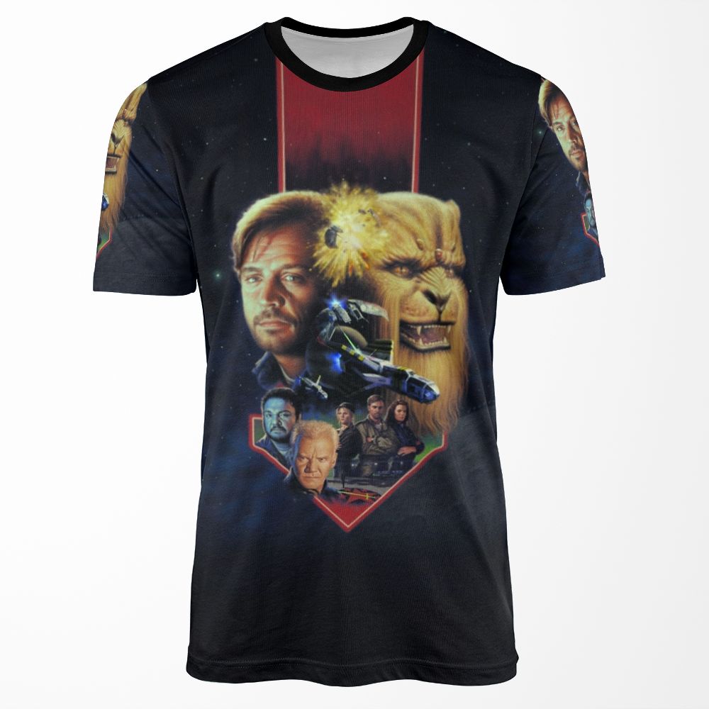 Wing Commander Iii Key Art All-over-print T-shirt