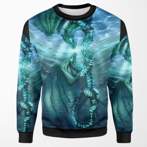 Wings Of Fire Fathom And Turtle All-over-print Unisex Sweatshirt