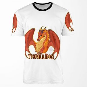 Wings Of Fire Queen Scarlet How Thrilling All-over-print T-shirt