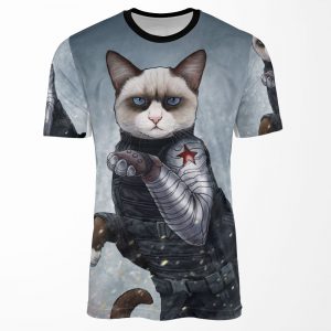 Winter Soldpurr All-over-print T-shirt
