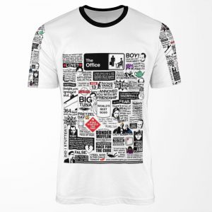 Wise Words From The Office The Office Quotes Variant All-over-print T-shirt