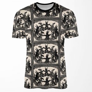 Witches Circle Dance All-over-print T-shirt