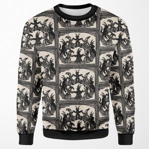 Witches Circle Dance All-over-print Unisex Sweatshirt