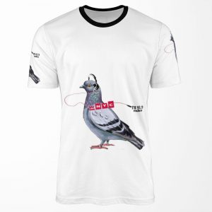 Wnyc Pigeon All-over-print T-shirt