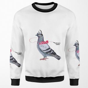 Wnyc Pigeon All-over-print Unisex Sweatshirt