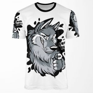 Wolf Awoo Baby All-over-print T-shirt