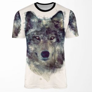 Wolf Persevere All-over-print T-shirt
