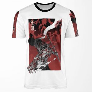 Wolf With Katana Sekiro All-over-print T-shirt