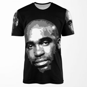 Wood B And W All-over-print T-shirt