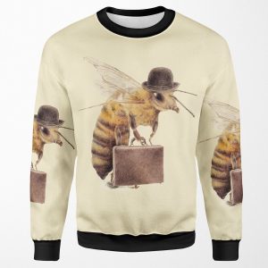 Worker Bee All-over-print Unisex Sweatshirt
