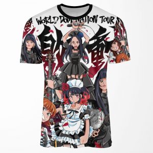 World Domination Tour All-over-print T-shirt
