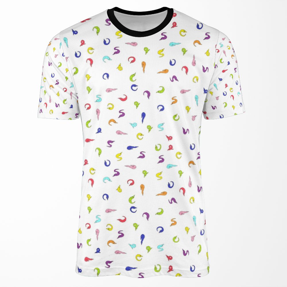 Worms On Parade All-over-print T-shirt