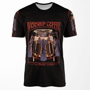Worship Coffee All-over-print T-shirt