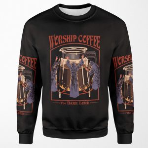 Worship Coffee All-over-print Unisex Sweatshirt