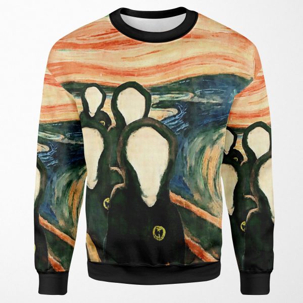 Wu Scream Www Art Customized Com All-over-print Unisex Sweatshirt