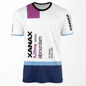 Xanax All-over-print T-shirt