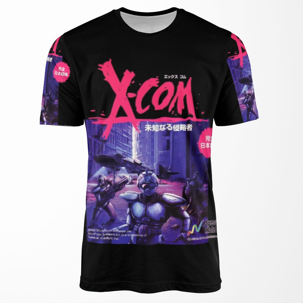 Xcom Ufo Defense Japanese Ver All-over-print T-shirt