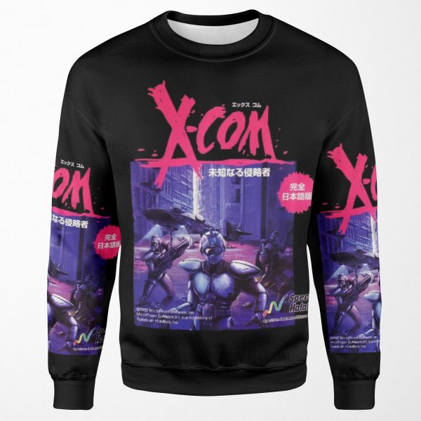 Xcom Ufo Defense Japanese Ver All-over-print Unisex Sweatshirt