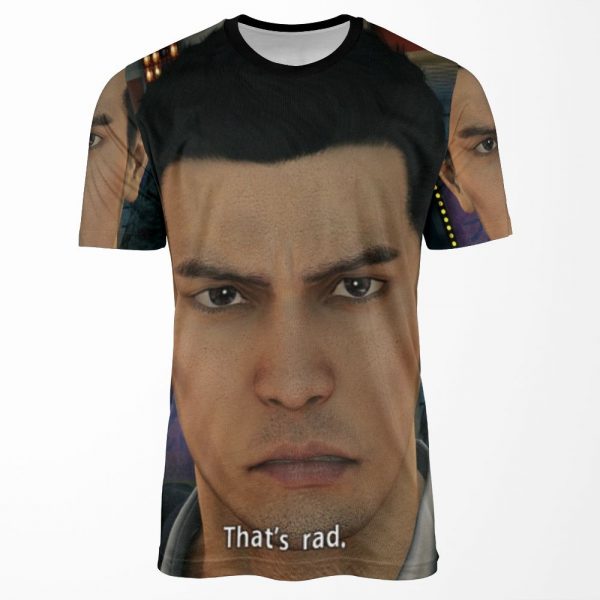 Yakuza Kiryu That S Rad All-over-print T-shirt