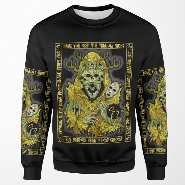 Yellow King Icon Azhmodai 2018 All-over-print Unisex Sweatshirt